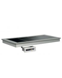 Afinox Soul Drop In Glass Top Heated Counter Unit