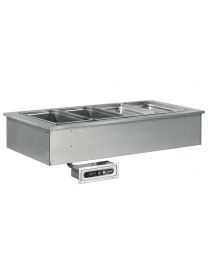 Afinox Soul Drop In Dry Heated Bains Marie Counter Top Unit