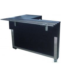 Afinox Tradition Oak Right Corner End Section Stainless Steel Top