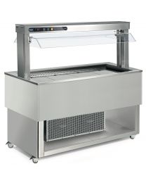 Afinox Tradition Ral Special Refrigerated Blown Air Buffet Food Island