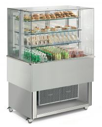 Afinox Tradition RAL Special Open Front 3 Tier Refrigerated Food Island
