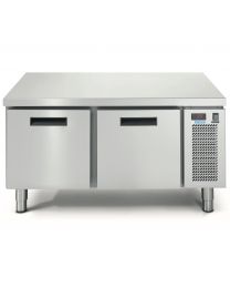 Eco Linear 2 Door Cooking Top Freezer - 40mm Stainless Top