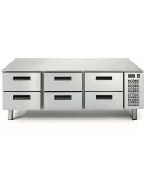Eco Linear 6 Drawer Cooking Top Freezer - without worktop
